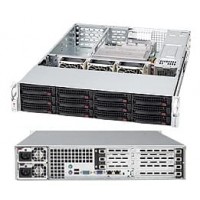 Supermicro SC826E1-R800UB Chassis - Rack-mountable - Black [CSE-826E1-R800UB]