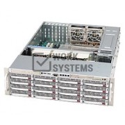 Supermicro SC836E1-R800V Chassis - Rack-mountable - Silver [CSE-836E1-R800V]