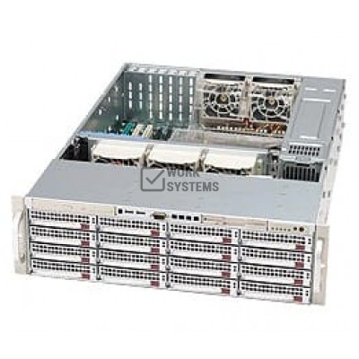 Supermicro SC836E1-R800V Chassis - Rack-mountable - Silver [CSE-836E1-R800V]