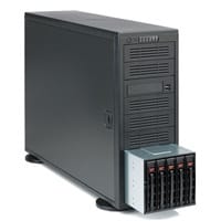 Supermicro SC942i-650 Chassis - Tower, Rack-mountable - Black [CSE-942I-650B]