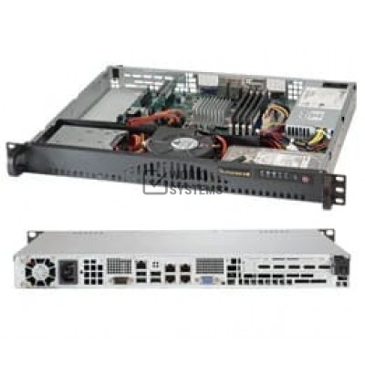 Supermicro SUPERSERVER 5018A-MLTN4 ATOM C2550 QC 64GB SATA NIC 200W PSU [SYS-5018A-MLTN4]