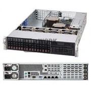 Supermicro SuperChassis 219A-R920WB (Black) - Rack-mountable - Black - 2U - 17 x Ba[CSE-219A-R920WB