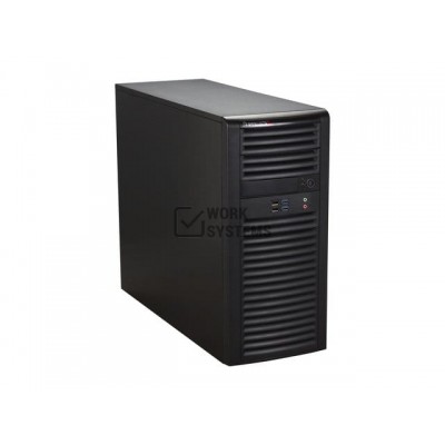 Supermicro SuperChasis SC732D4F-500B System Cabinet - Mid-tower - Black - 7 x Bay - [CSE-732D4F-500