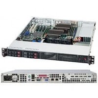 Supermicro SuperChassis 111LT-360CB System Cabinet - Rack-mountable - Black - 1U - 4[CSE-111LT-360C