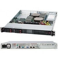 Supermicro SuperChassis 111LT-360UB System Cabinet - Rack-mountable - Black -1U [CSE-111LT-360UB]