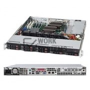Supermicro SuperChassis 113MTQ-563CB Rackmount Enclosure - Rack-mountable-Black [CSE-113MTQ-563CB]