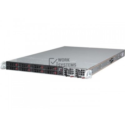 Supermicro SuperChassis 119XTQ-BR700WB (Black) - Rack-mountable - Black - 1U - 8 [CSE-119XTQ-BR700W