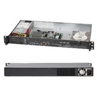 Supermicro SuperChassis 503L-200B Rackmount Enclosure - Rack-mountable - Black - 1U - [CSE-503L-200