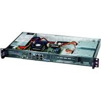 Supermicro SuperChassis 505-203B (Black) - Rack-mountable - Black - 1U - 1 x Bay - 1 x [CSE-505-203