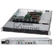 Supermicro SuperChassis 815TQ-563UB Rackmount Enclosure - Rack-mountable - Black - 1[CSE-815TQ-563U