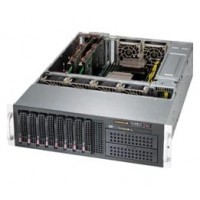 Supermicro SuperChassis 835BTQ-R1K28B (Black) - Rack-mountable - Black - 3U - 11 x[CSE-835BTQ-R1K28