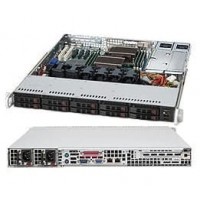 Supermicro SuperChassis Rack-mount Enclosure - Rack-mountable - Black - 1U - 10 x B[CSE-116TQ-R700C