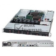 Supermicro SuperChassis Rackmount Enclosure - Rack-mountable - Black - 1U - 9 x Bay [CSE-113TQ-563U
