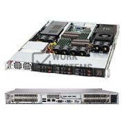 Supermicro SuperChassis SC118G-1400B System Cabinet - Rack-mountable - Black - 1U - 6[CSE-118G-1400