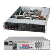 Supermicro Rackmount Enclosure - Rack-mountable - Black - 2U - 9 x Bay - 560 W - EA[CSE-213LT-563LP