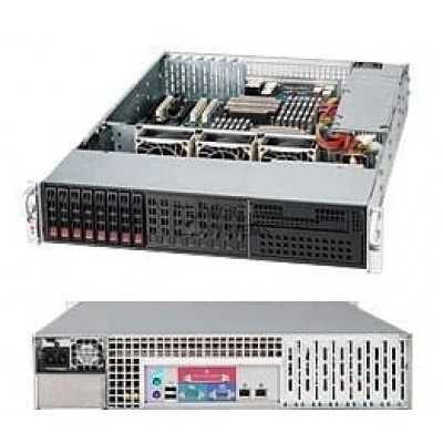 Supermicro Rackmount Enclosure - Rack-mountable - Black - 2U - 9 x Bay - 560 W - EA[CSE-213LT-563LP
