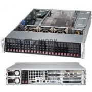 Supermicro SuperChassis 216BE26-R1K28WB (Black) - Rack-mountable - Black - 2U - [CSE-216BE26-R1K28W