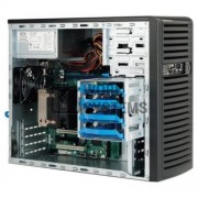 Supermicro SuperChassis SC731D-300B Chassis - Mini-tower - 7 Bays - 300W - Black [CSE-731D-300B]