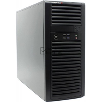 Supermicro SuperChassis SC732D4F-903B System Cabinet - Mid-tower - Black - 8 x Bay -[CSE-732D4F-903