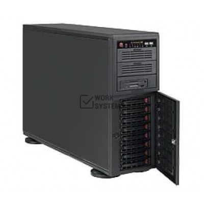Supermicro SuperChassis SC743T-665B Rackmount Enclosure - 4U - Rack-mountable - 11 Bay[CSE-743T-665