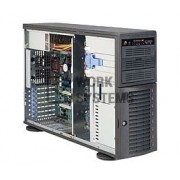 Supermicro SC743i-465B Chassis - 4U - Rack-mountable - 11 Bays - 465W - Black [CSE-743I-465]