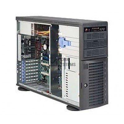 Supermicro SC743i-465B Chassis - Rack-mountable - Black [CSE-743I-465B]