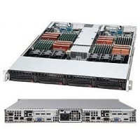Supermicro SuperChassis SC808T-780B Rackmount Enclosure - 1U - Rack-mountable [CSE-808T-780B]