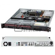 Supermicro SuperChassis SC811TQ-441B System Cabinet - Rack-mountable - Black - 1U - 3[CSE-811TQ-441
