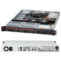Supermicro SuperChassis SC811TQ-441B System Cabinet - Rack-mountable - Black - 1U - 3[CSE-811TQ-441