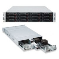 Supermicro SuperChassis SC827HD-R1400B System Cabinet - Rack-mountable - Black - 2U[CSE-827HD-R1400