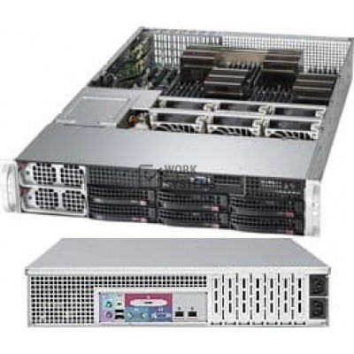 Supermicro SuperChassis SC828TQ-R1400LPB Rackmount Enclosure - Rack-mountable - [CSE-828TQ+-R1400LP