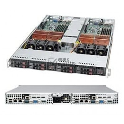 Supermicro SuperServer 1025TC-3FB Barebone System - Intel 5100 - Socket J - Xeon (Qua[SYS-1025TC-3F