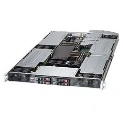 Supermicro 1U RM BB BLACK E5-2600 1600MHZ 4X SAS/SATA 1000W/1600W RPS [SYS-1027GR-72RT2+]