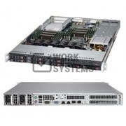 Supermicro SuperServer 1027R-72BRFTP Barebone System - 1U Rack-mountable - Intel C[SYS-1027R-72BRFT