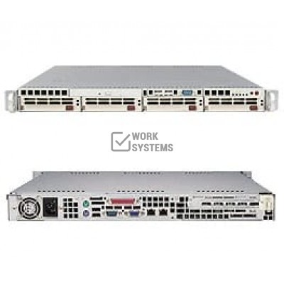 Supermicro SuperServer 5014C-MTB Barebone System - Intel E7221 - LGA775 Socket, LGA775[SYS-5014C-MT
