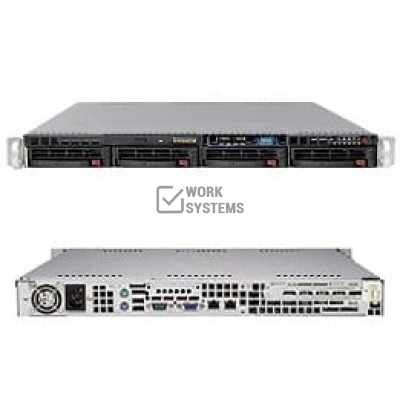 Supermicro SuperServer 5016I-MTHF Barebone System - 1U Rack-mountable - Intel 3420 Ch[SYS-5016I-MTH