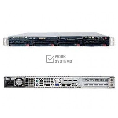Supermicro SuperServer 5016I-NTF Barebone System - 1U Rack-mountable - Intel 3420 Chip[SYS-5016I-NT