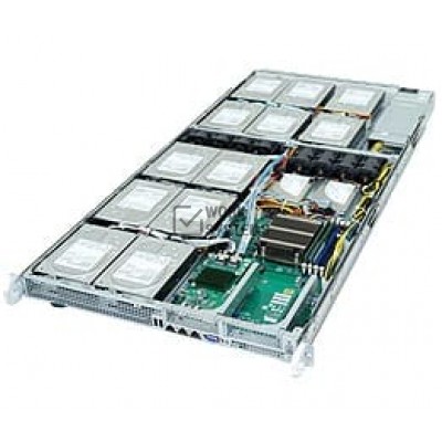 Supermicro SuperServer 5017R-IHDP Barebone System - 1U Rack-mountable - Intel C204 Ch[SSG-5017R-IHD