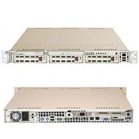 Supermicro SuperServer 6014H-i Barebone System - Intel E7520 - Xeon, Xeon LV - CD-Reader[SYS-6014H-