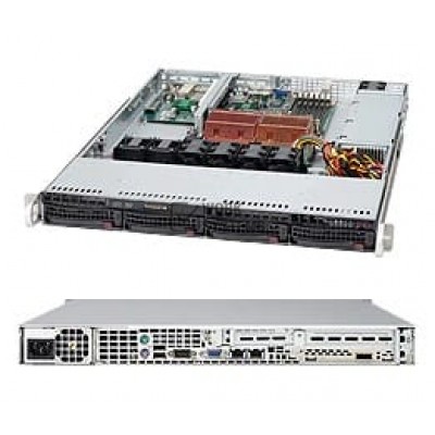 Supermicro SuperServer 6015C-NTRV Barebone System - Intel 5100 - LGA771 Socket - Xeon[SYS-6015C-NTR