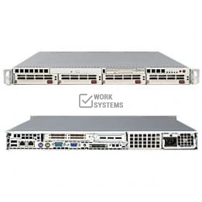 Supermicro SuperServer 6015P-T Barebone System - Intel 5000P - LGA771 Socket - Xeon (Qu[SYS-6015P-T