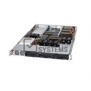 Supermicro 1U RACKMOUNT BB XEON-DP BLACK 6X SATA 1400W 1XFERMI-M2090 2.5IN HD [SYS-6016GT-TF-FM109]