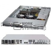 Supermicro 1U SuperChassis 813 - Rack-mountable - Black - 1U - 2 x Bay - 2 x 3.94 x[[CSE-813LT-350C