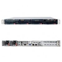 Supermicro SuperServer Barebone System - 1U Rack-mountable - Intel 3420 Chipset - Sock[SYS-5016I-UR