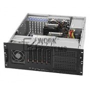 Supermicro SuperChassis 842TQ-665B Rackmount Enclosure - Rack-mountable - Black - 4U [CSE-842TQ-665