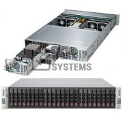 Supermicro 2U RM BB BLACK E5-2600 1866MHZ 12X SAS/SATA 1280W RPS DUAL NODE [SYS-2027PR-DC0R]
