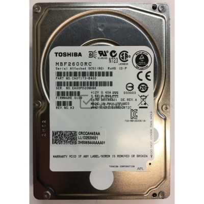 Жесткий диск Toshiba CA07173-B400 600Gb  SAS 2,5" HDD