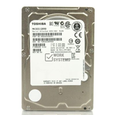 Жесткий диск Toshiba HDEAA00JAA51 300Gb  SAS 2,5" HDD