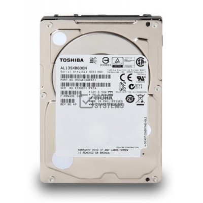 Жесткий диск Toshiba HDEAE00GEA51 600Gb 15000 SAS 2,5" HDD