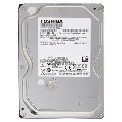 Жесткий диск Toshiba HDKPC03A0A02 1Tb  SATAIII 3,5" HDD